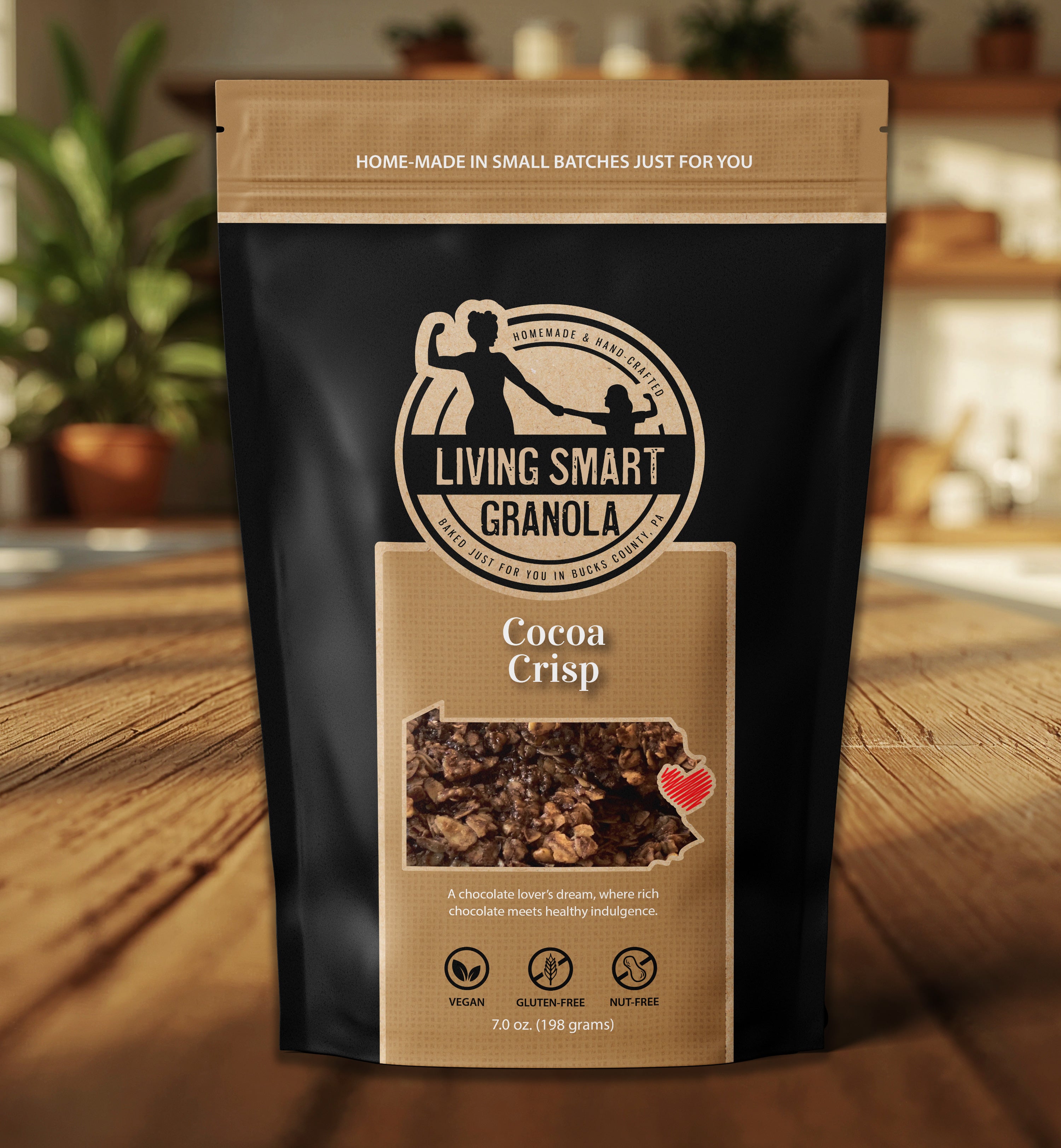 Cocoa Crisp - Living Smart Granola
